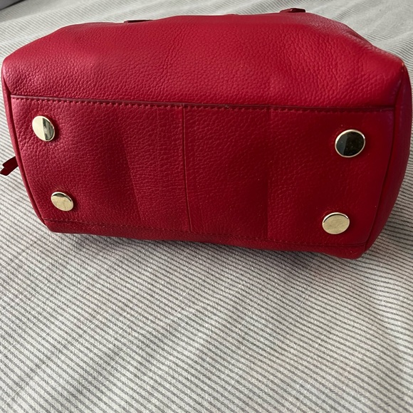 Fossil Sydney Crossbody Satchel in Red - Picture 3 of 7